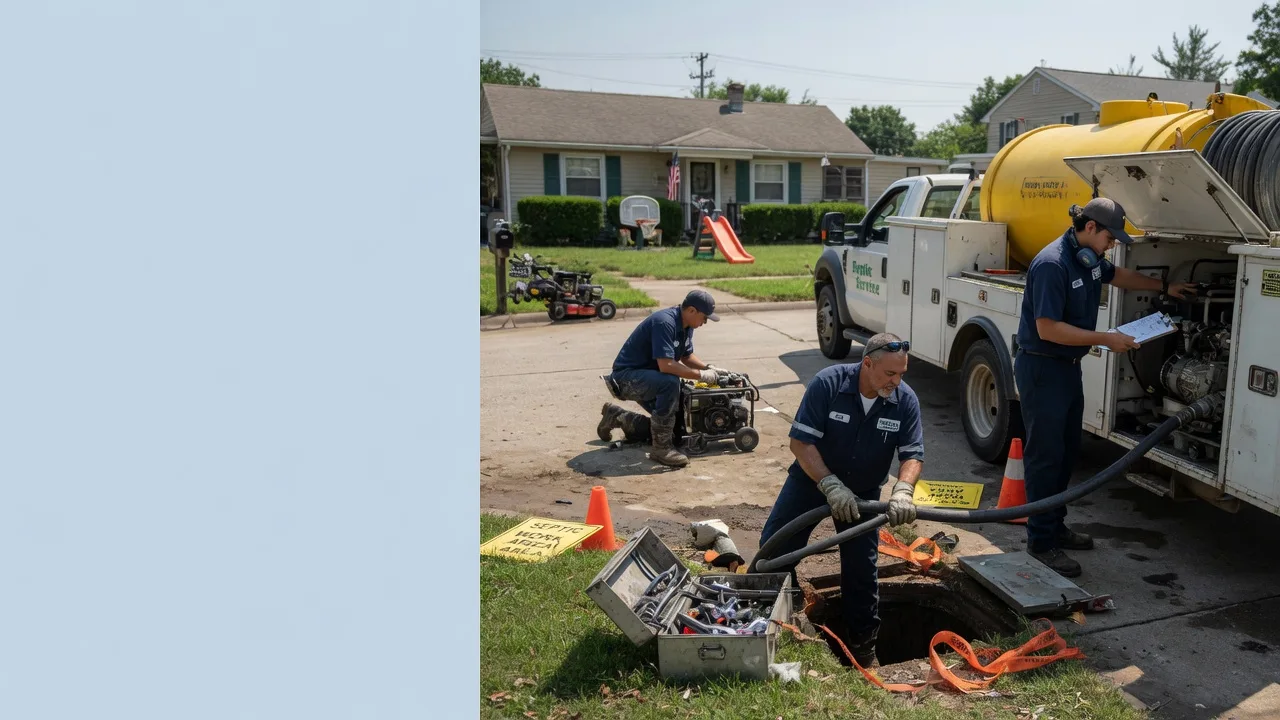 Septic Tank Pumping in Olyphant, PA near me